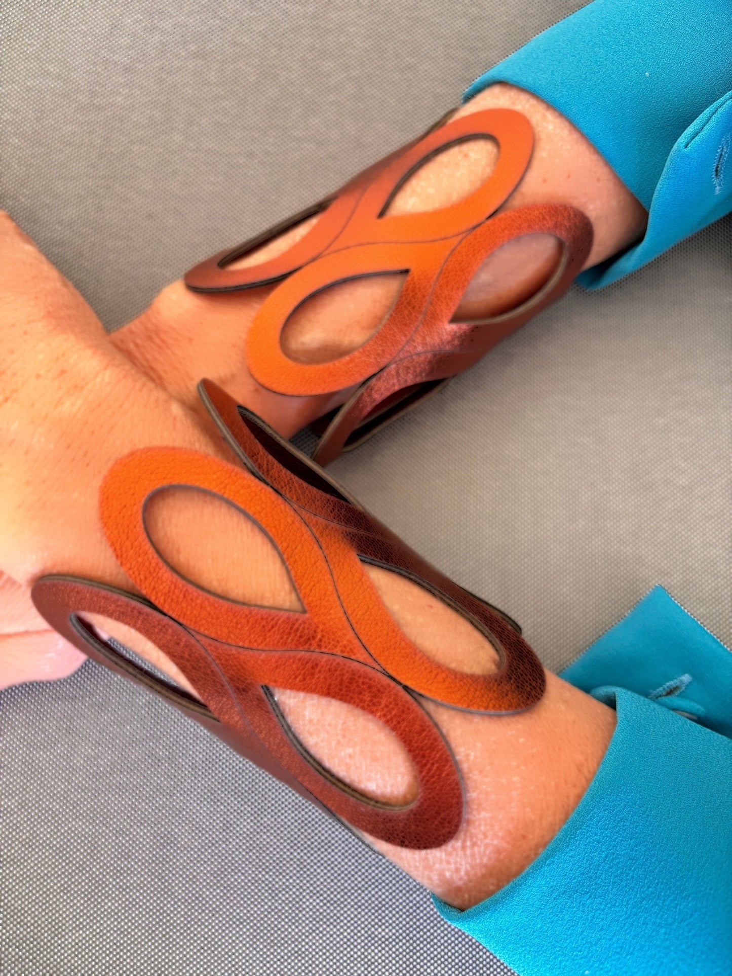 Bracciale GOCCE - Rame Cangiante