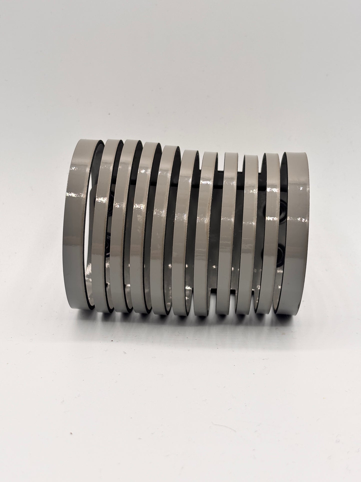 Bracciale NASTRI - Grigio Lucido