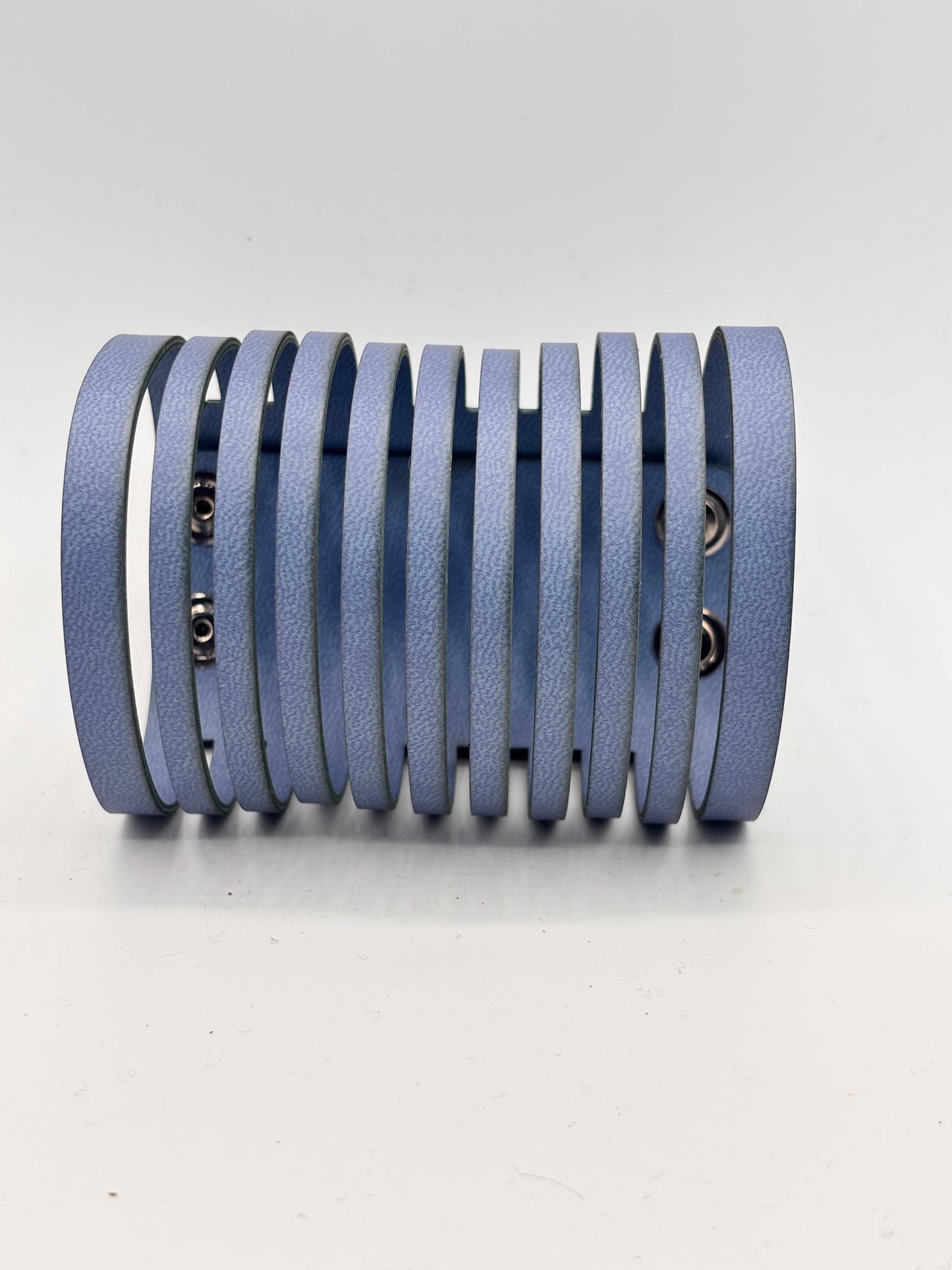 Ribbon Bracelet - Black Reptile Mat