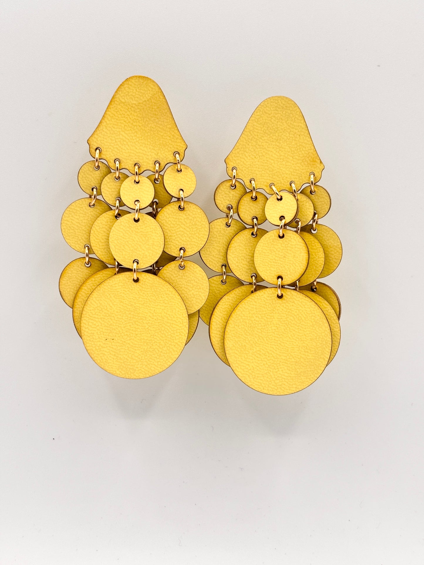 Orecchini BOLLE SMALL - Giallo Chiaro