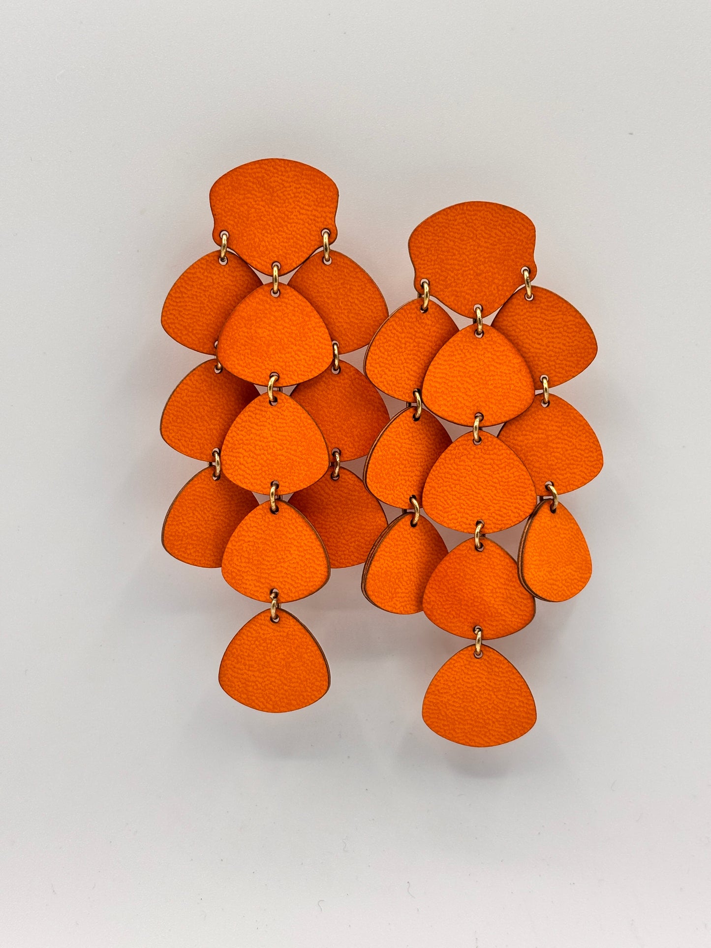 Orecchini PETALI - Arancio