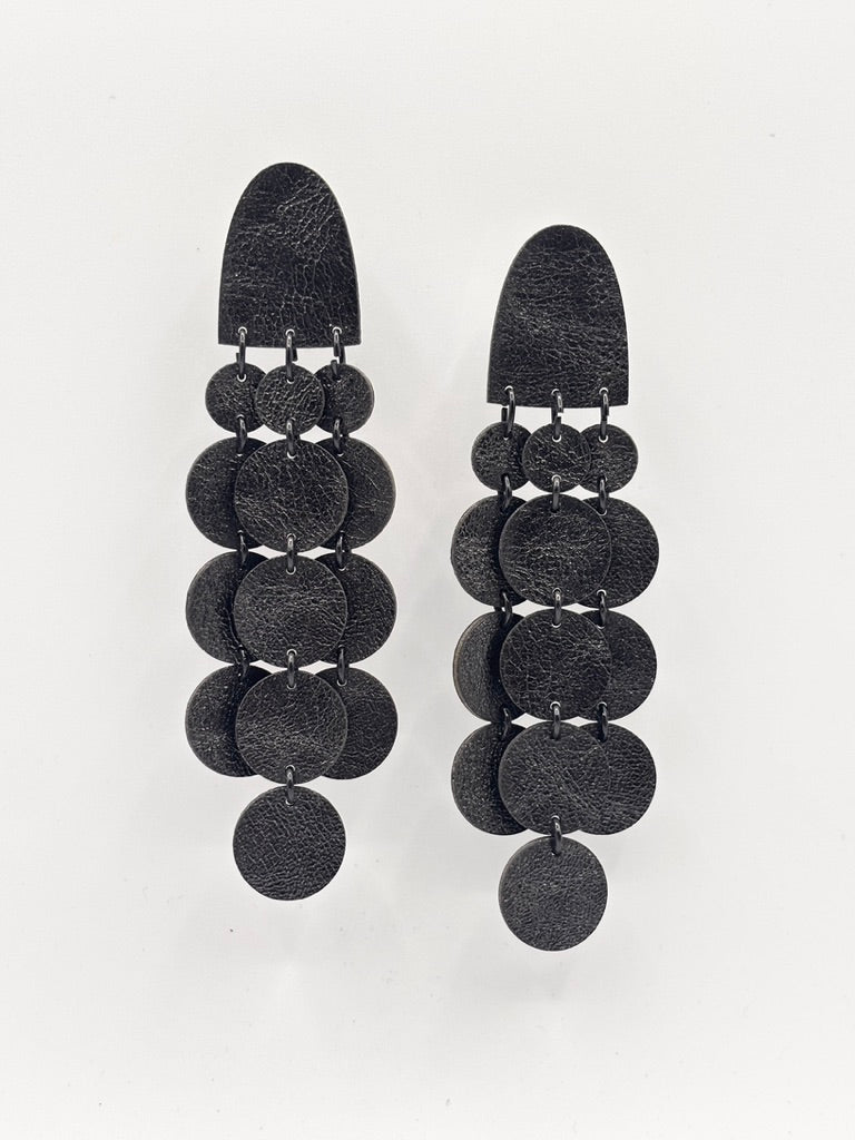 Orecchini SOFFIO - Nero Cangiante