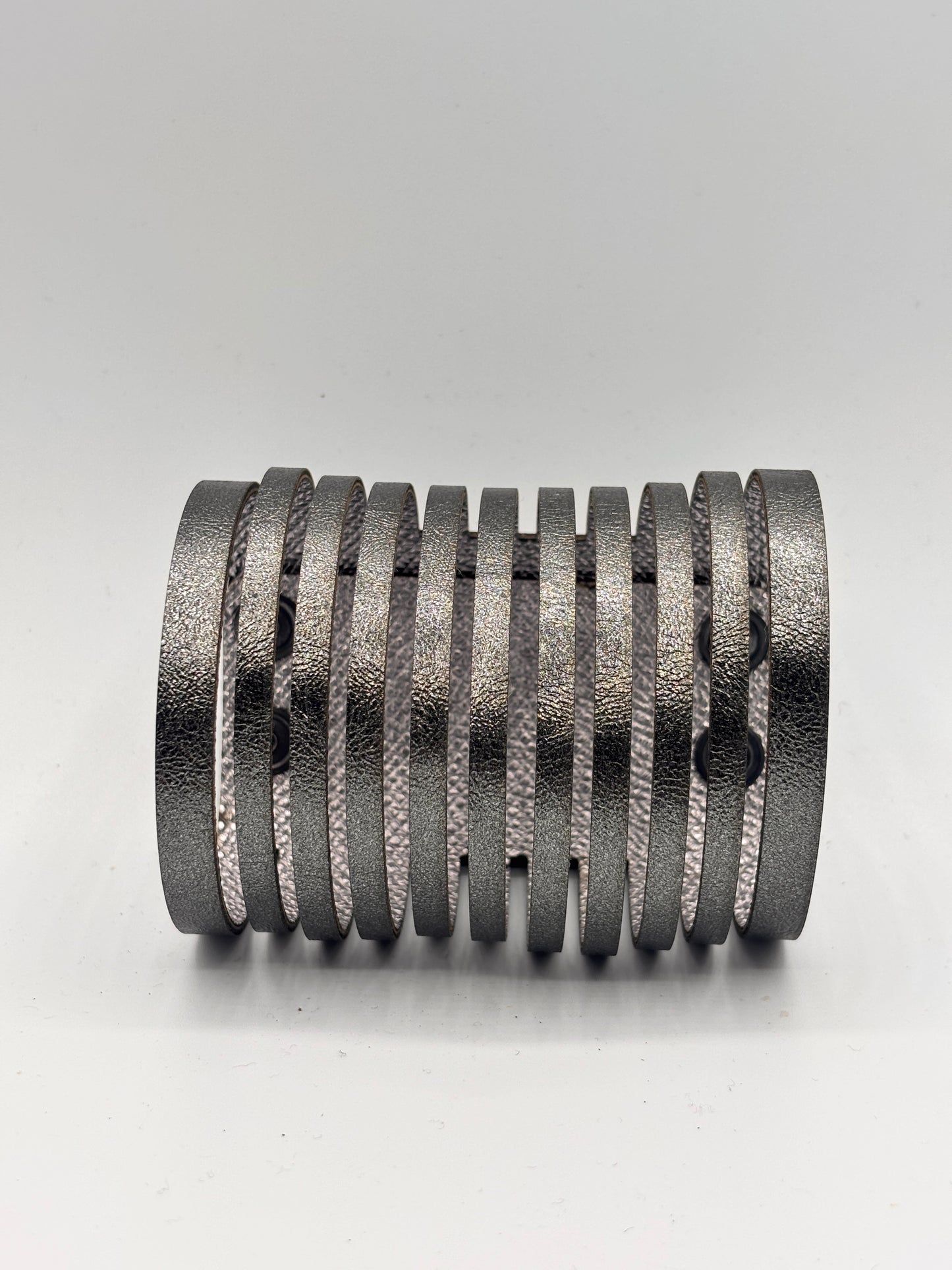 Bracciale NASTRI - Grigio Antracite Cangiante