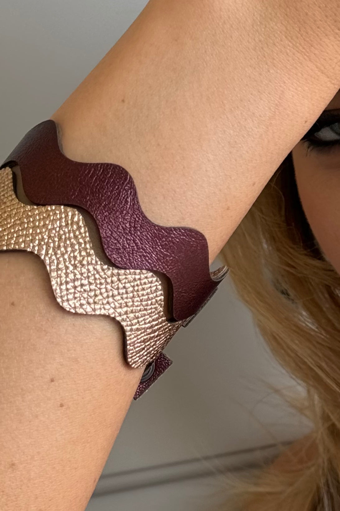 Bracciale ONDINA- Burgundy