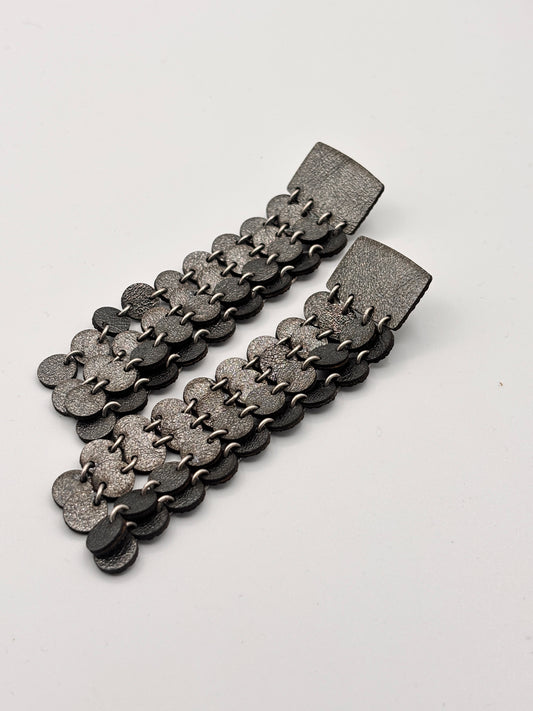 Orecchini SCINTILLE - Grigio Antracite Cangiante