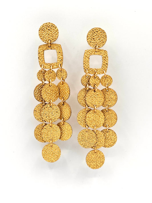 CHANDELIER EARRINGS - Gold