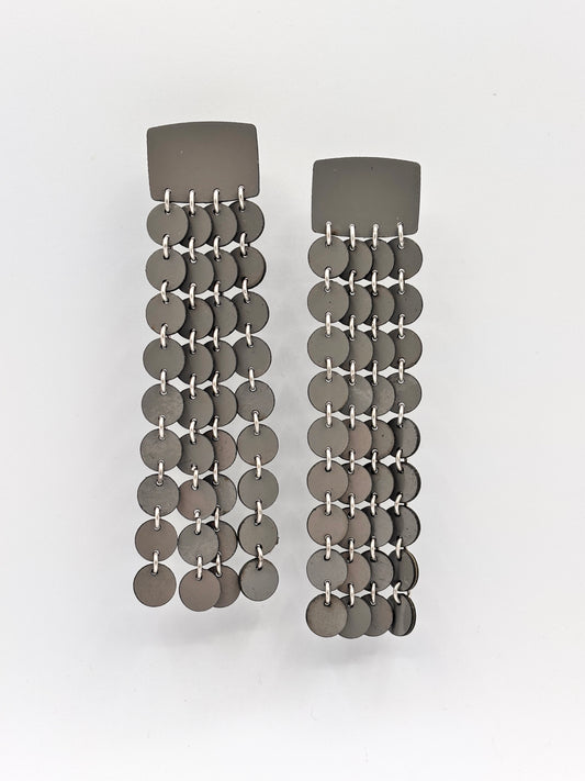 Orecchini SCINTILLE - Grigio Lucido