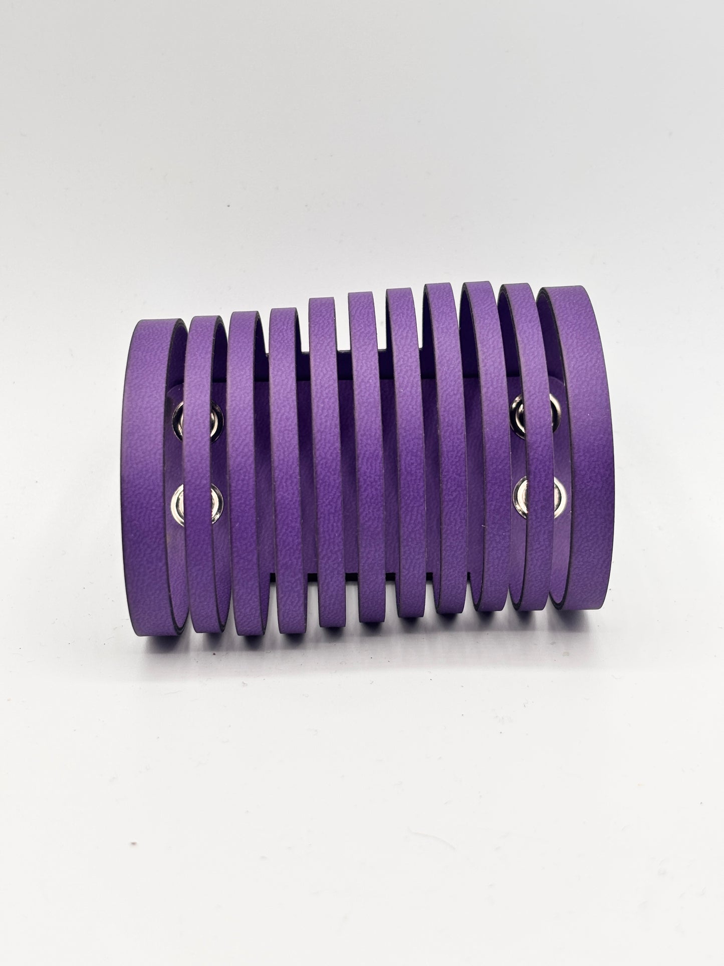 Ribbon Bracelet - Black Reptile Mat