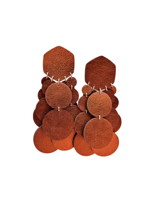 BUBBLE EARRINGS - Copper