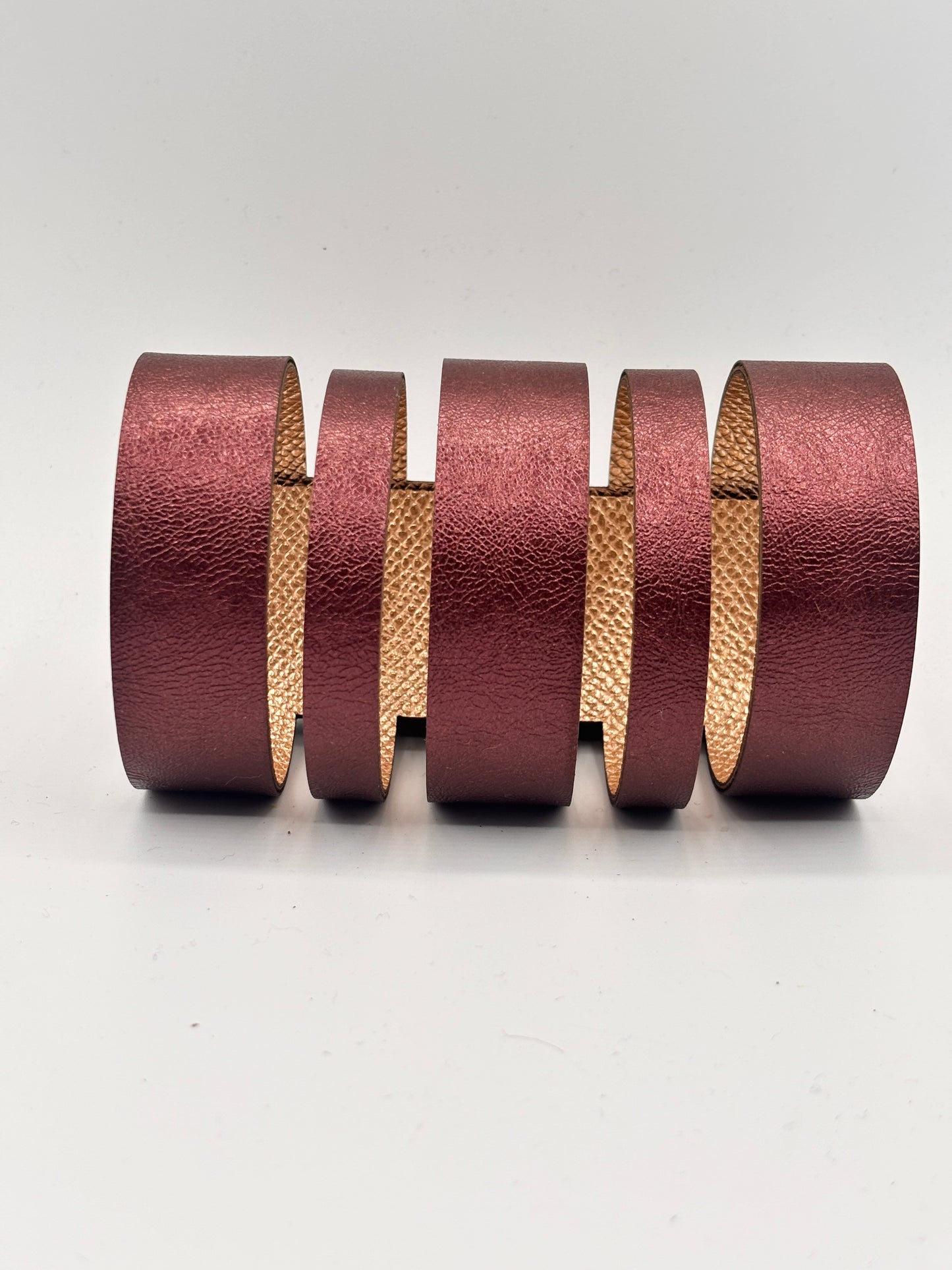 Ribbon Bracelet - Black Reptile Mat