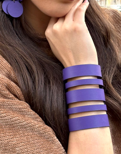 Bracciale POLSIERA - Viola Mat