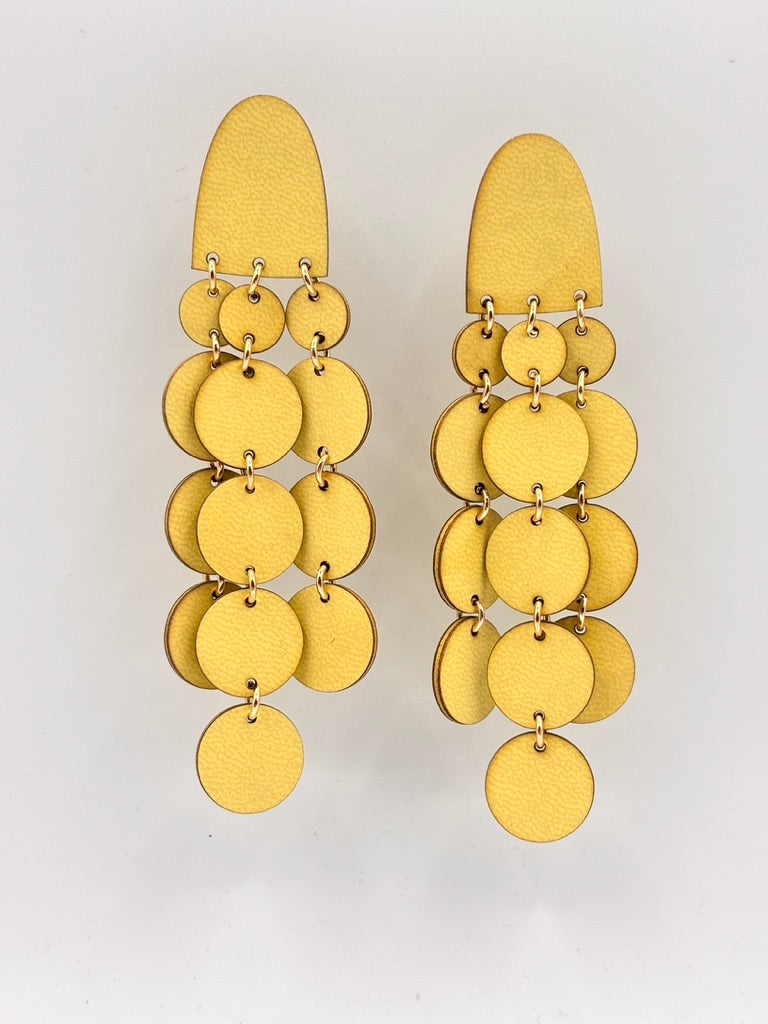 Orecchini SOFFIO - Giallo Chiaro