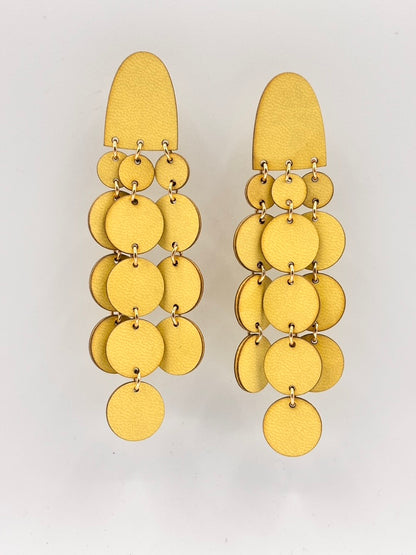 Orecchini SOFFIO - Giallo Chiaro