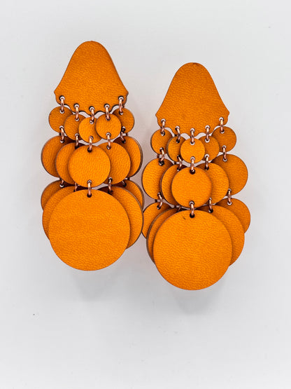 Orecchini BOLLE SMALL - Arancio