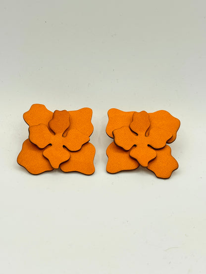 Orecchini FIORE - Arancio
