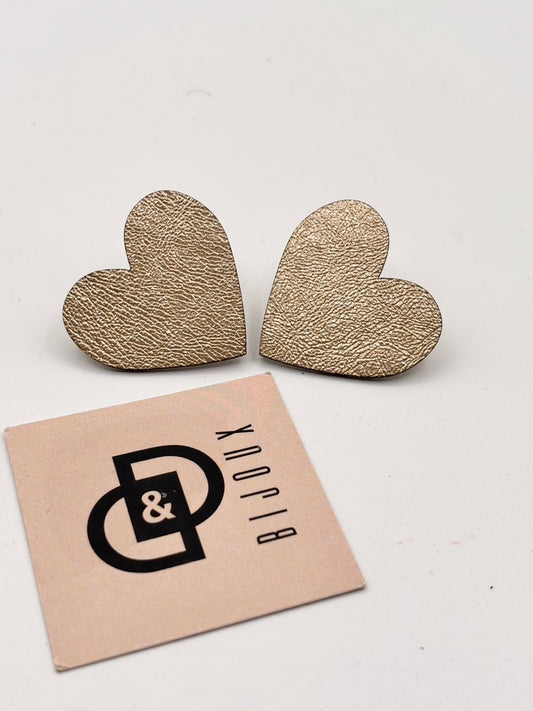 Orecchini CUORE - Platino