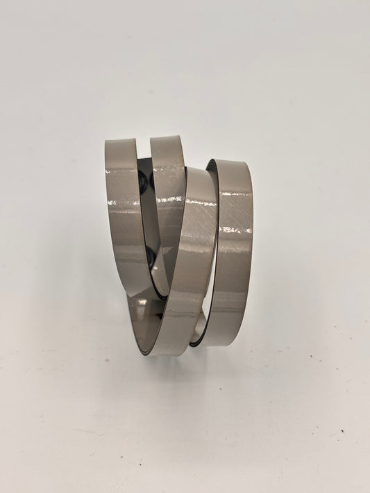 Infinity Bracelet - Black Reptile Mat