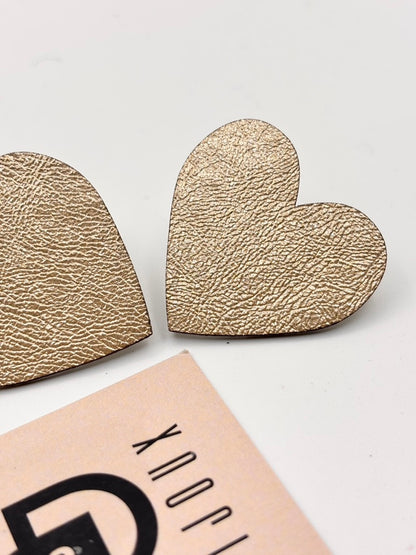 Orecchini CUORE - Platino