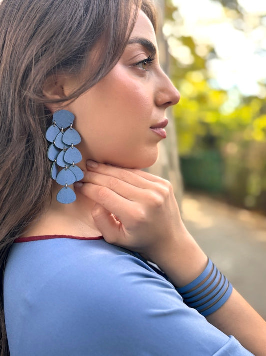 Orecchini PETALI - Pervinca