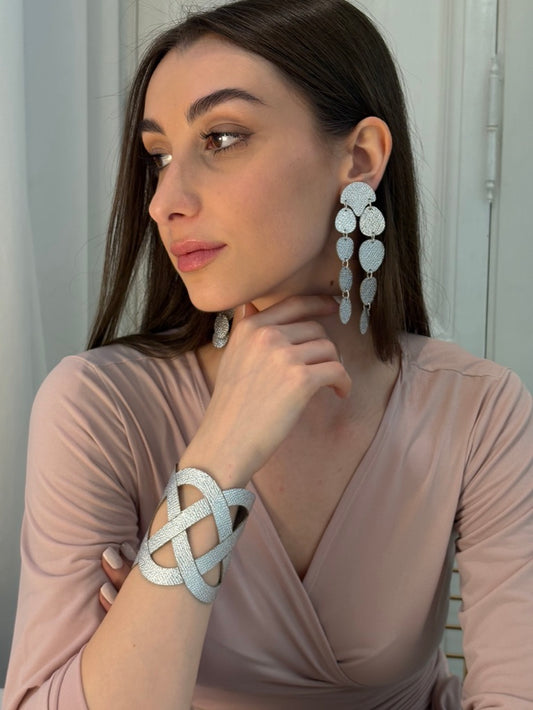 BUBBLES EARRINGS - Lilac