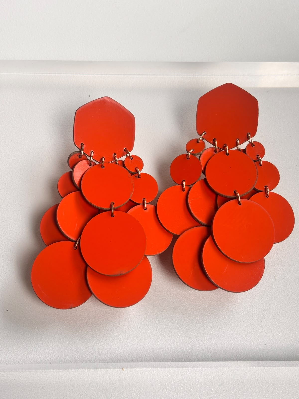 Orecchini BOLLE - Terracotta Vernice