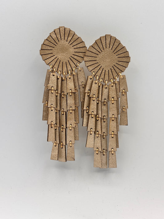 Orecchini PIOGGIA - Platino