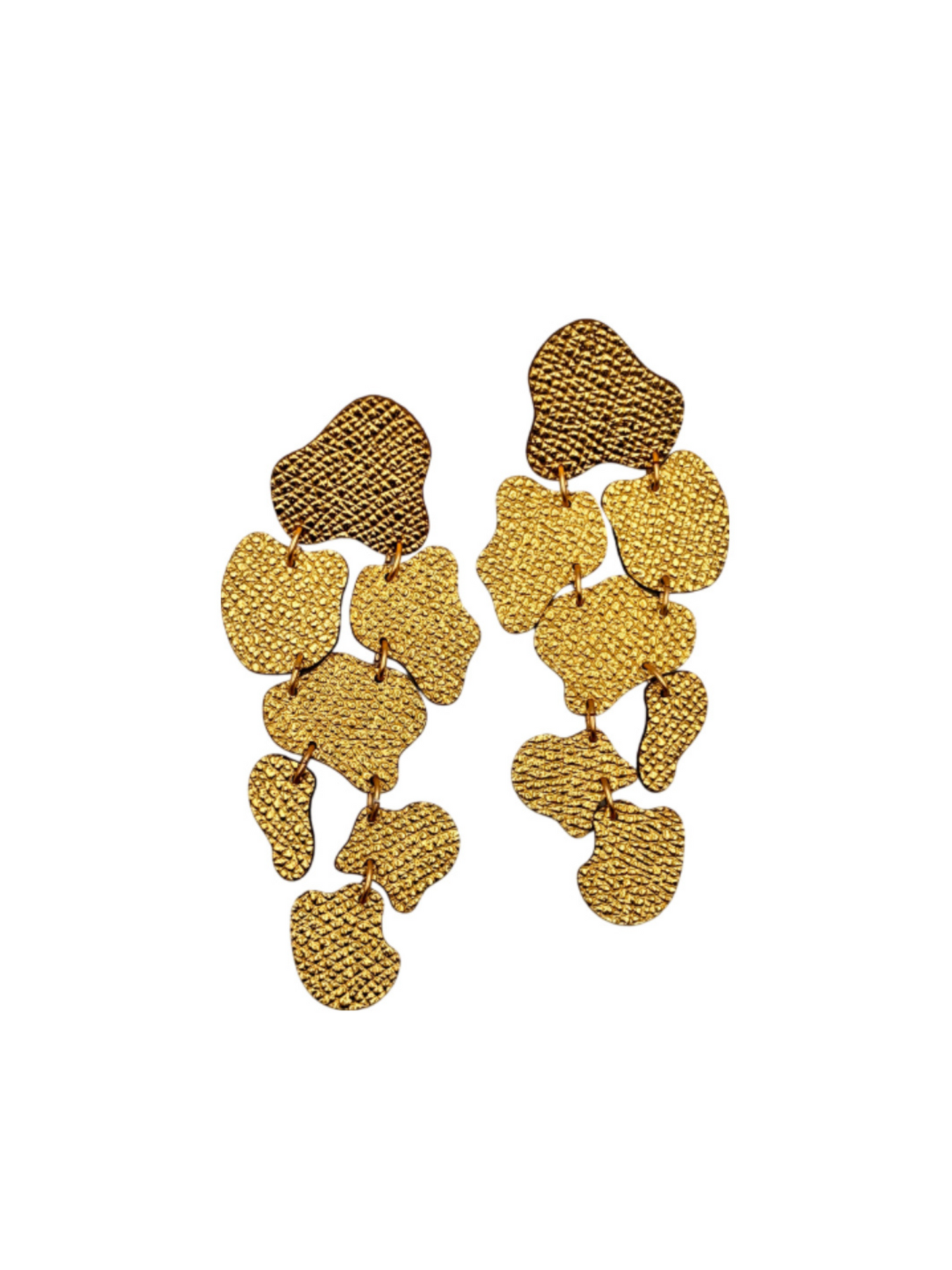 MOSAIC EARRINGS - Gold