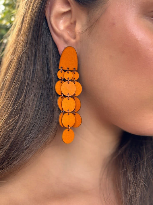 Orecchini SOFFIO - Arancio