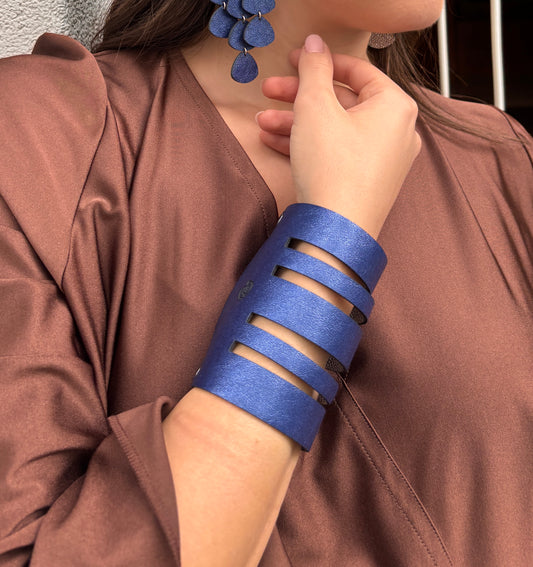 Bracciale POLSIERA - Blu Cangiante