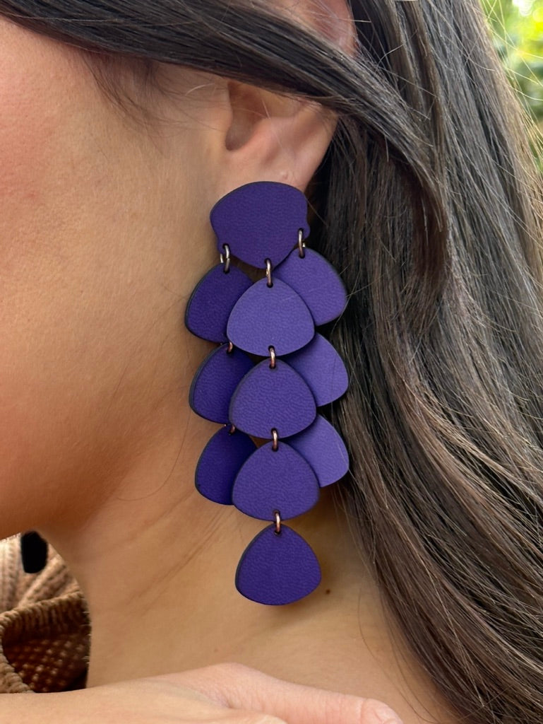 BUBBLES EARRINGS - Lilac