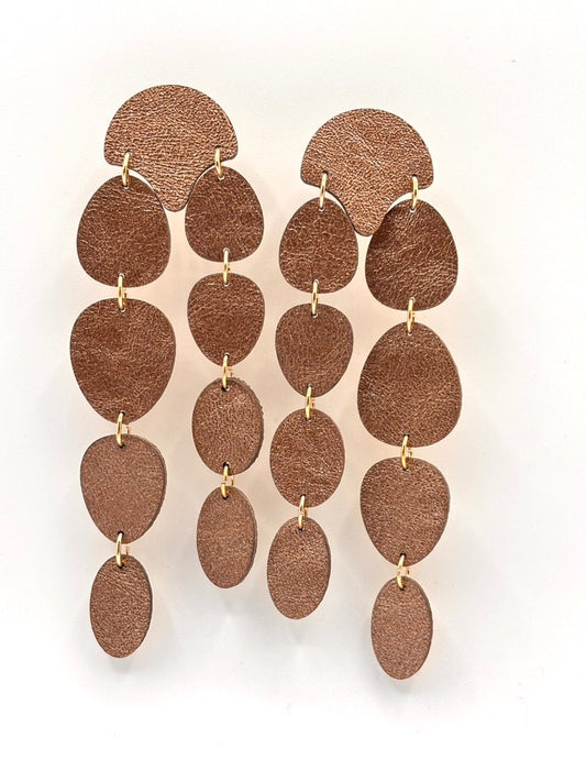 Orecchini ELLISSE - Bronzo Cangiante