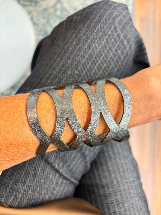 Bracciale RIFLESSI - Grigio Antracite Cangiante