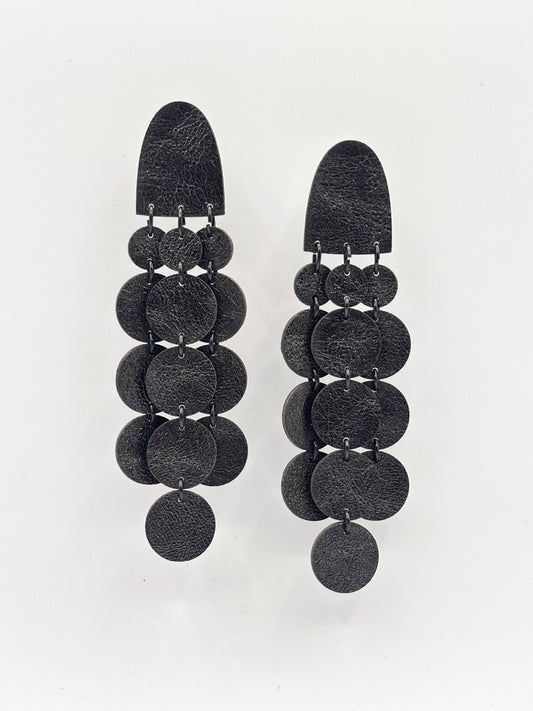 Orecchini SOFFIO - Nero Cangiante