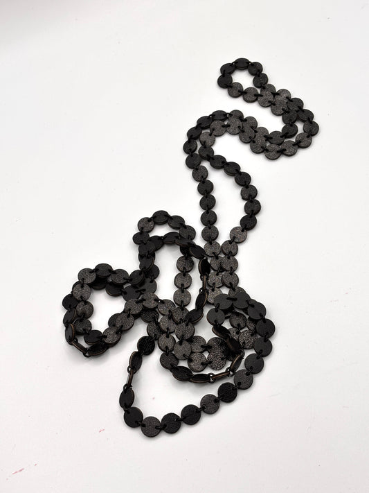 Collana BOLLICINE - Nero Cangiante