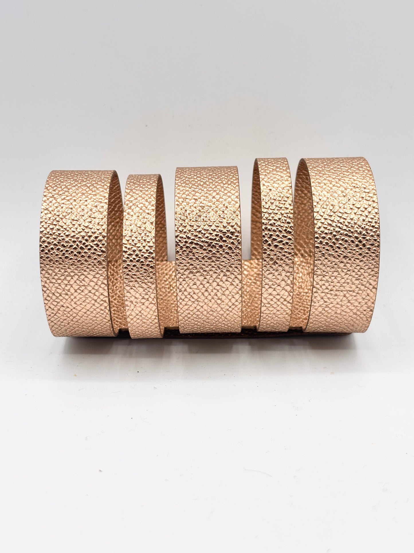 Ribbon Bracelet - Black Reptile Mat