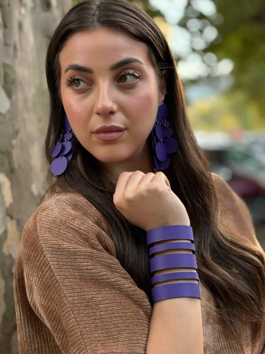 Bracciale POLSIERA - Viola Mat