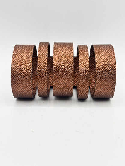 Bracciale POLSIERA - Marrone Martellato