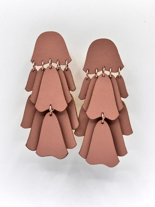 Orecchini CAMPANULE - Moka Mousse