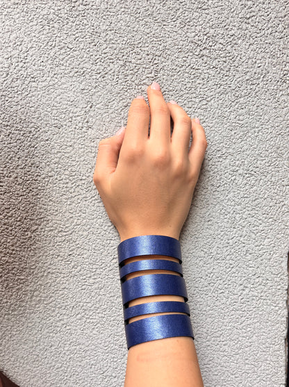 Bracciale POLSIERA - Blu Cangiante