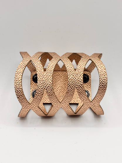 Bracciale RIFLESSI - Oro Rosa Martellato