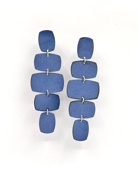 Orecchini RETTANGOLI - Pervinca