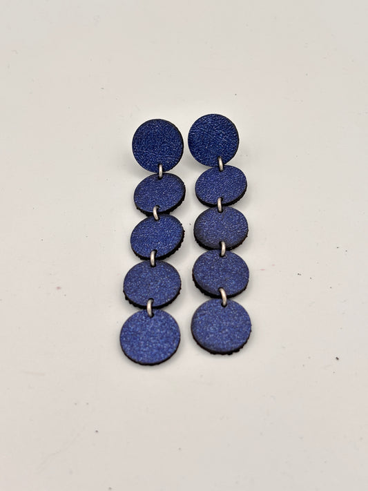 Orecchini LUCCIOLE - Blu Cangiante