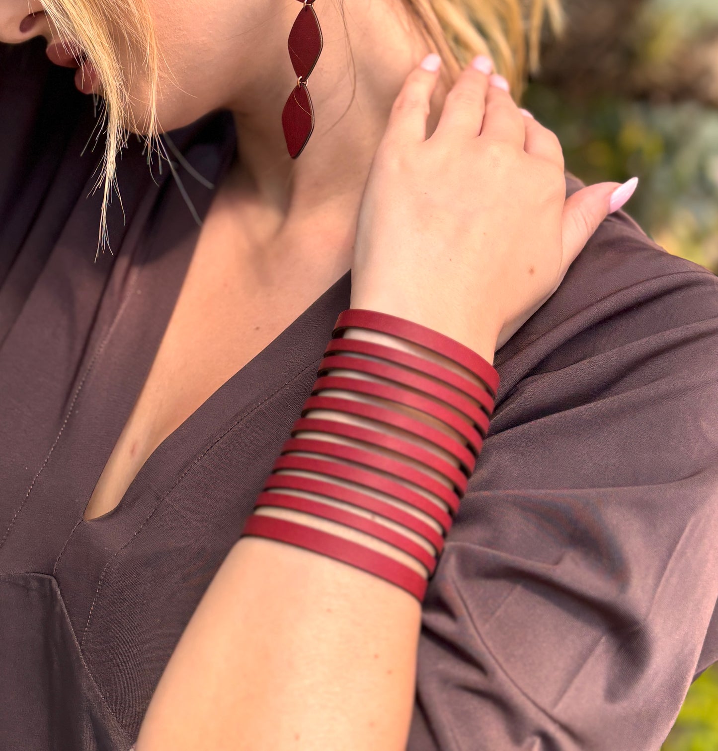 Bracciale NASTRI - Sangria