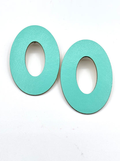 OVAL EARRINGS - Tiffany Green