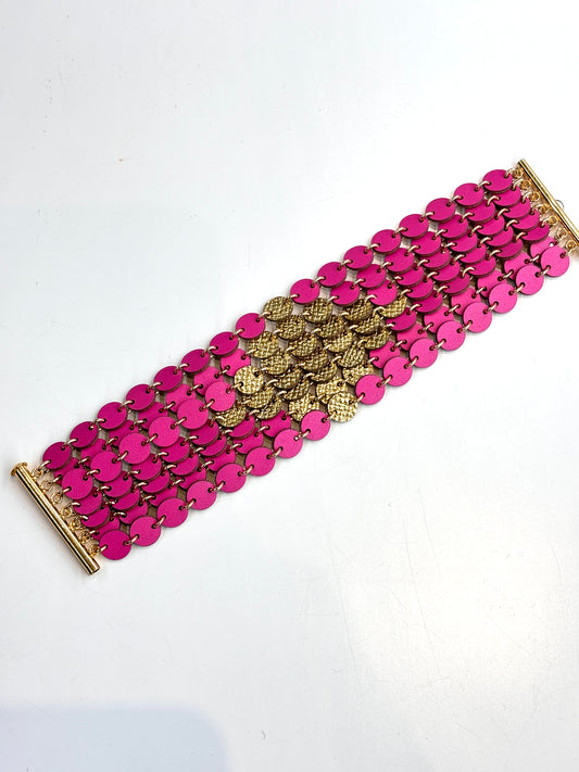 Bracciale BOLLICINE - Fucsia