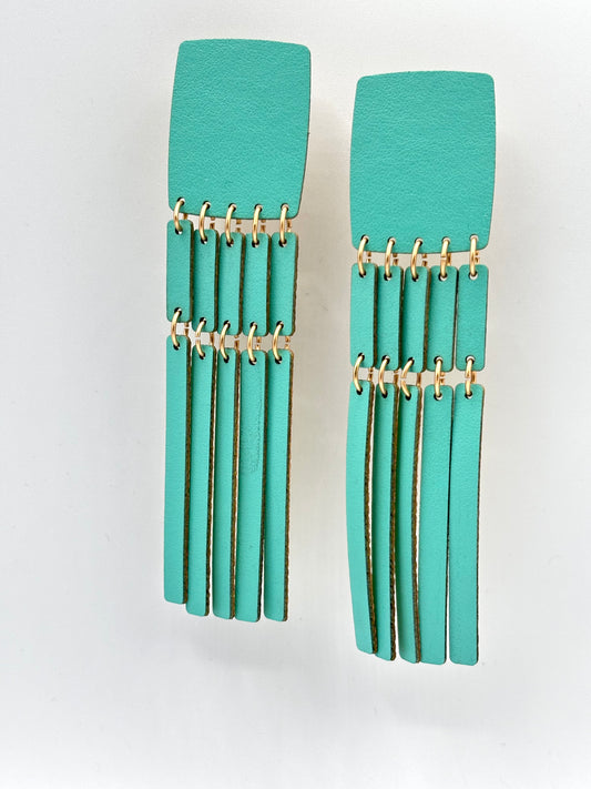 FRINGE EARRINGS - Tiffany Green