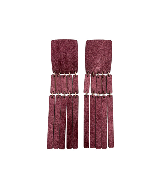 FRINGE EARRINGS - Vinaccio