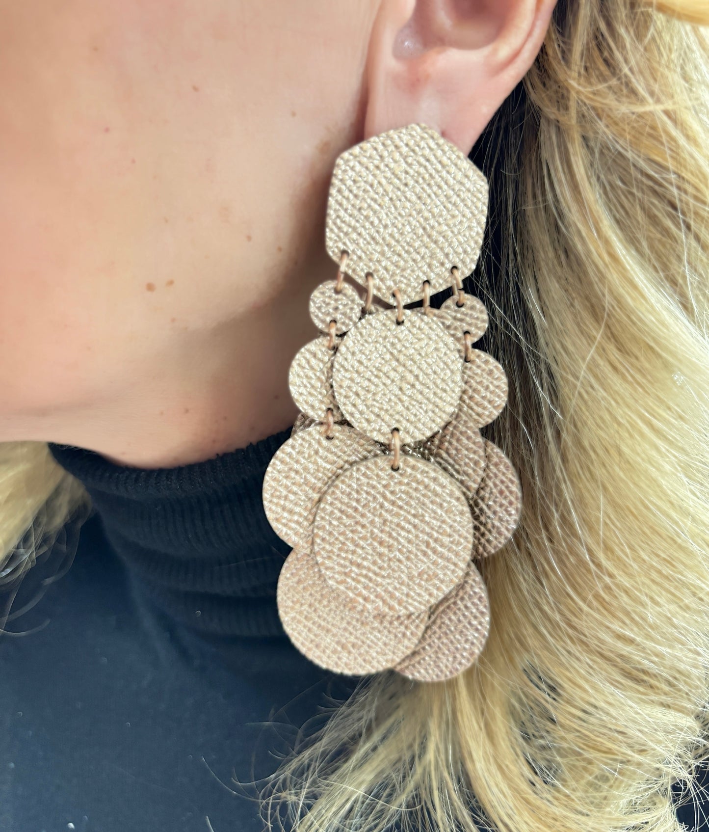 BUBBLES EARRINGS - Rose Gold