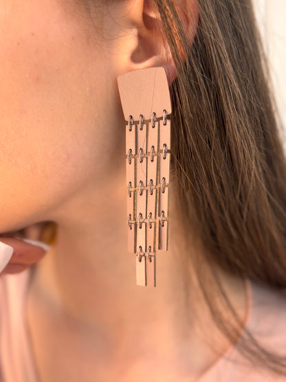 FRINGE EARRINGS - Vinaccio